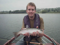 A 2lb Blagdon Trout